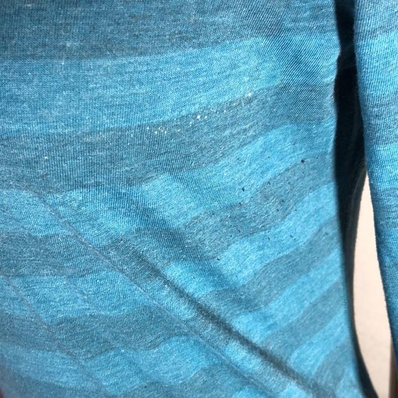 American Eagle large long muted striped t shirt, long sleeves retro/ 2010. - Picture 9 of 12